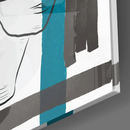 Abstract Glass Wall Art - LUXARTDECO