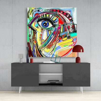 Abstract Glass Wall Art - LUXARTDECO
