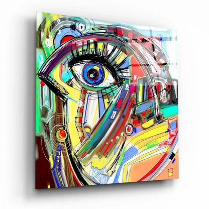 Abstract Glass Wall Art - LUXARTDECO