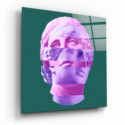 Sculpture Glass Wall Art - LUXARTDECO