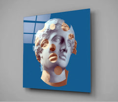 Sculpture Glass Wall Art - LUXARTDECO