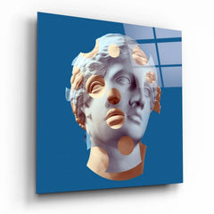 Sculpture Glass Wall Art - LUXARTDECO