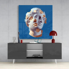 Sculpture Glass Wall Art - LUXARTDECO