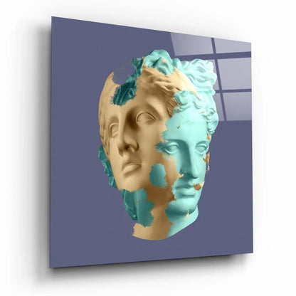 Sculpture Glass Wall Art - LUXARTDECO