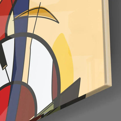 Alfred Gockel Wild Party Glass Wall Art - LUXARTDECO