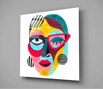 Abstract Glass Wall Art - LUXARTDECO
