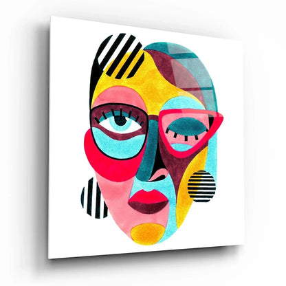 Abstract Glass Wall Art - LUXARTDECO