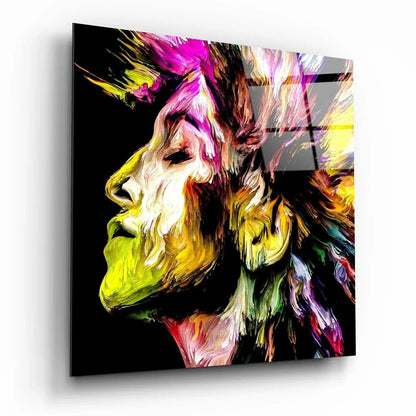 Thought Generation Glass Wall Art - LUXARTDECO