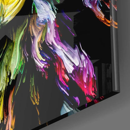 Thought Generation Glass Wall Art - LUXARTDECO