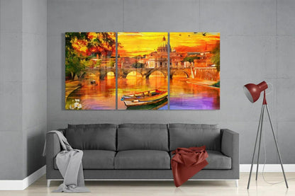 Sunset Glass Wall Art - LUXARTDECO