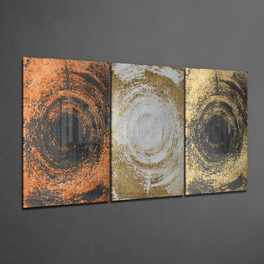 Yellow Touch Glass Art