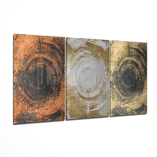 Yellow Touch Glass Art