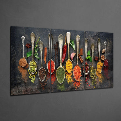 Spices Glass Art - LUXARTDECO