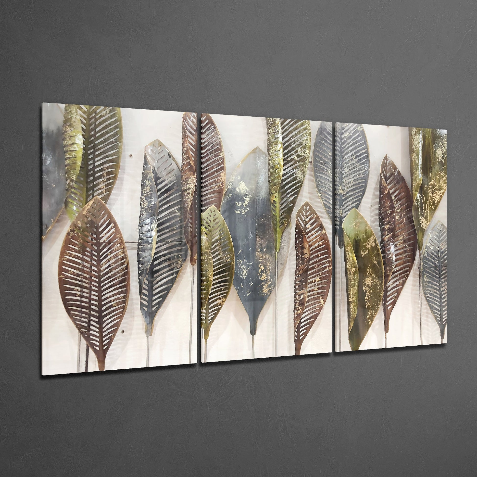 Leaves Glass Art