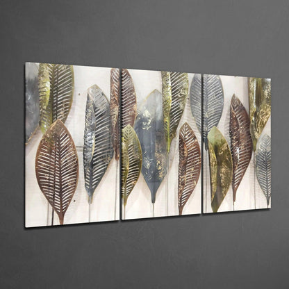 Leaves Glass Art - LUXARTDECO