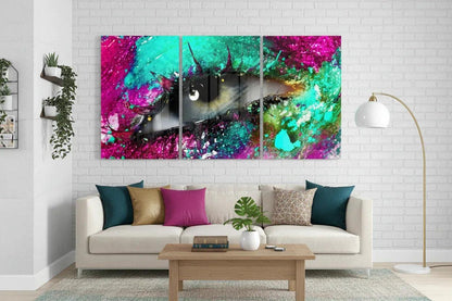 Eyelash Glass Art - LUXARTDECO