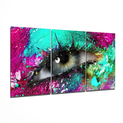 Eyelash Glass Art - LUXARTDECO