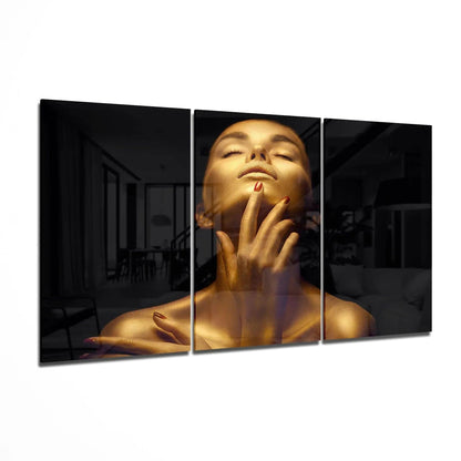 Woman Glass Art - LUXARTDECO