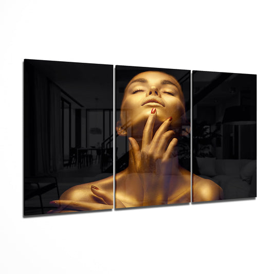 Woman Glass Art