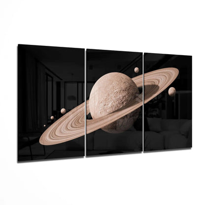 Saturn Glass Art - LUXARTDECO