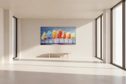 Dream Trees Glass Art - LUXARTDECO