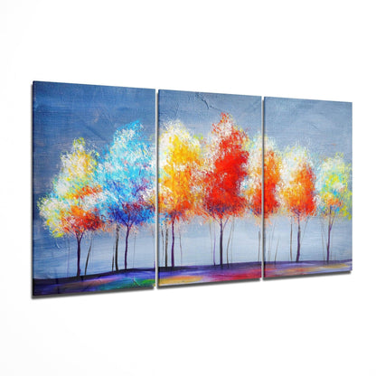 Dream Trees Glass Art - LUXARTDECO