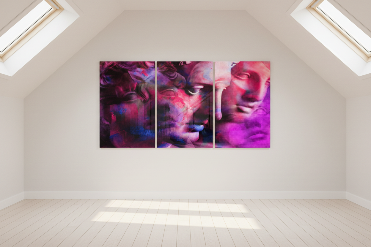 Statua in vetro artistico 