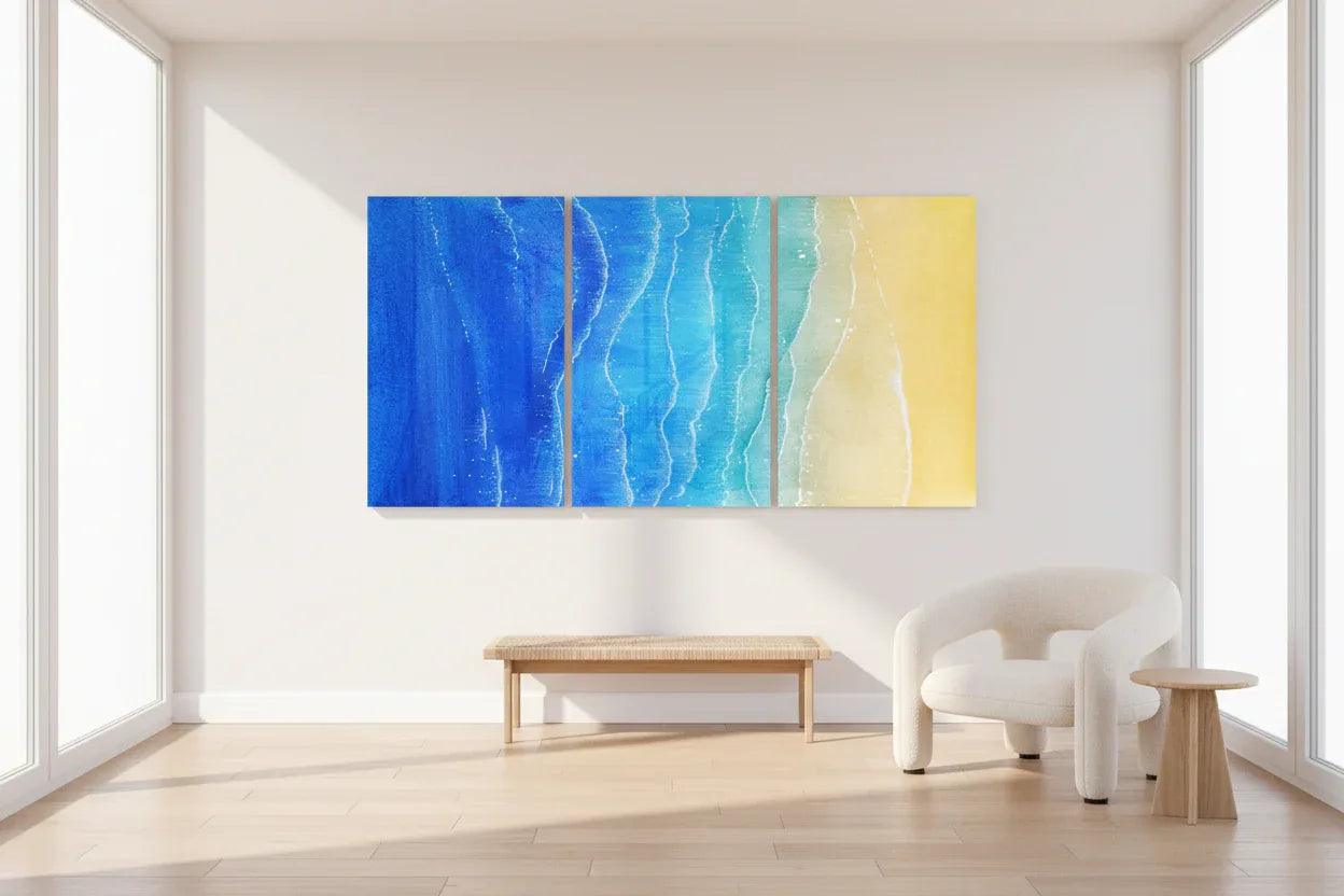 Beach Glass Art - LUXARTDECO