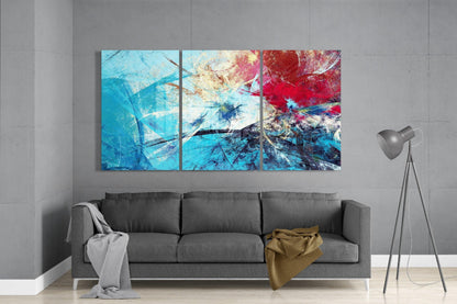 Blue Glass Art - LUXARTDECO
