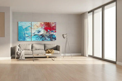 Blue Glass Art - LUXARTDECO