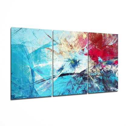 Blue Glass Art - LUXARTDECO