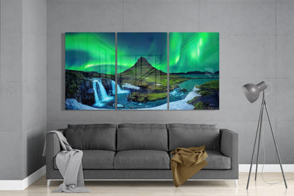 Northern Lights - Aurora Glass Art - LUXARTDECO