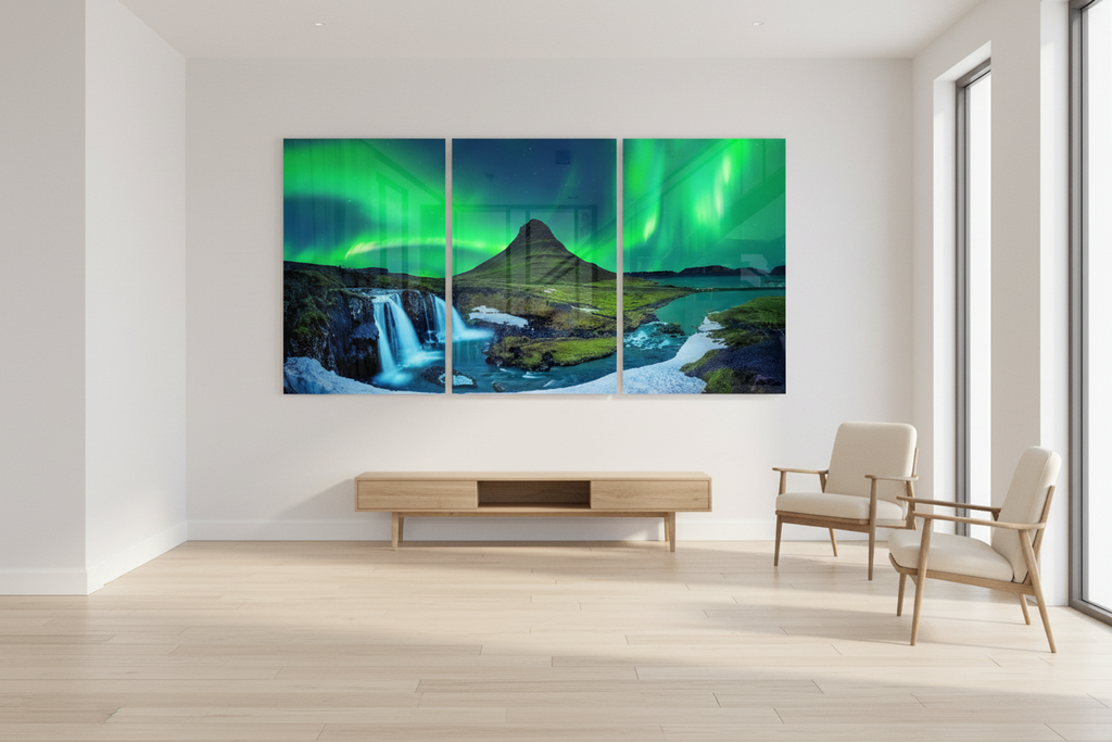 Aurora boreale - Aurora Glass Art 