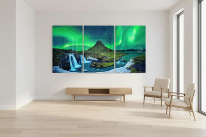 Northern Lights - Aurora Glass Art - LUXARTDECO