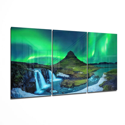 Northern Lights - Aurora Glass Art - LUXARTDECO