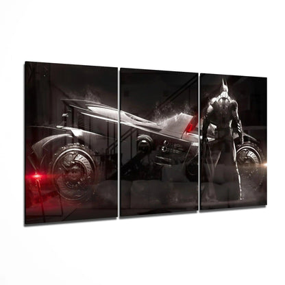 Batmobil Glass Art - LUXARTDECO