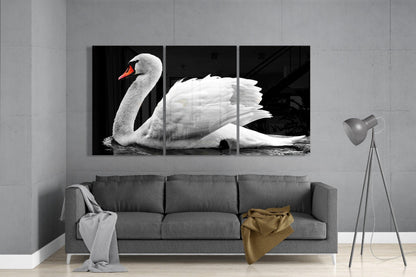 Swan Glass Art - LUXARTDECO
