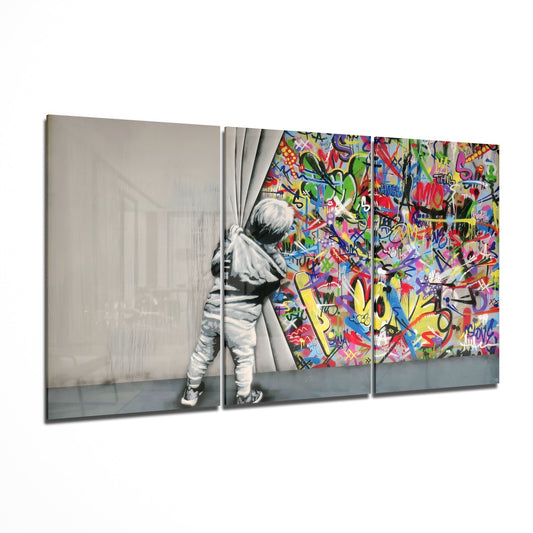 Dietro le quinte: Mega Glass Wall Art 