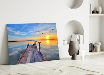 Dock Glass Wall Art - LUXARTDECO