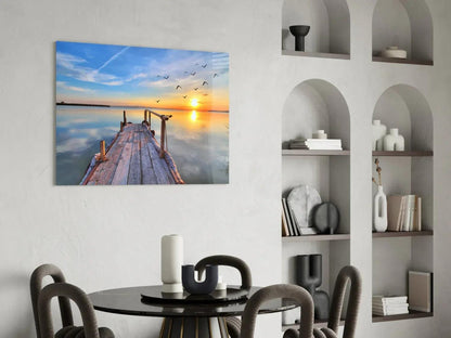 Dock Glass Wall Art - LUXARTDECO