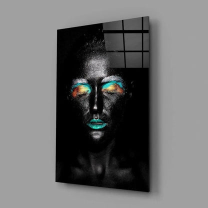 Woman Glass Wall Art - LUXARTDECO