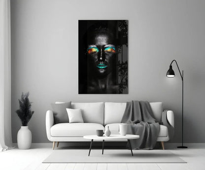 Woman Glass Wall Art - LUXARTDECO