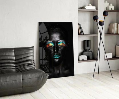 Woman Glass Wall Art - LUXARTDECO