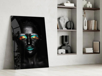Woman Glass Wall Art - LUXARTDECO