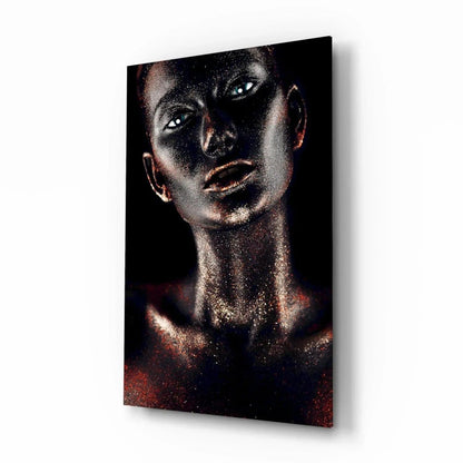 Woman Glass Wall Art - LUXARTDECO