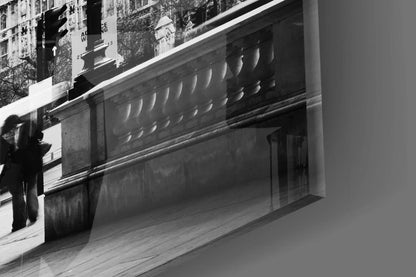 Phone Box Glass Wall Art - LUXARTDECO