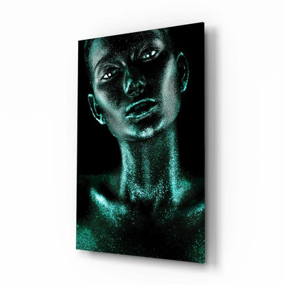 Woman Glass Wall Art - LUXARTDECO