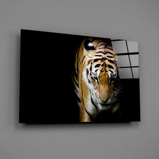 Décoration murale en verre Tigre 