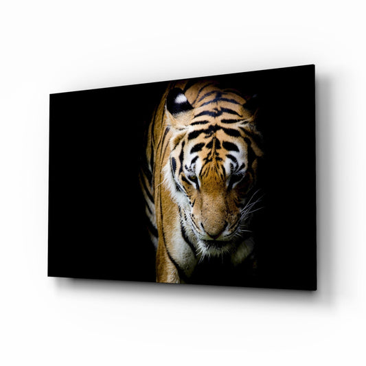 Décoration murale en verre Tigre 