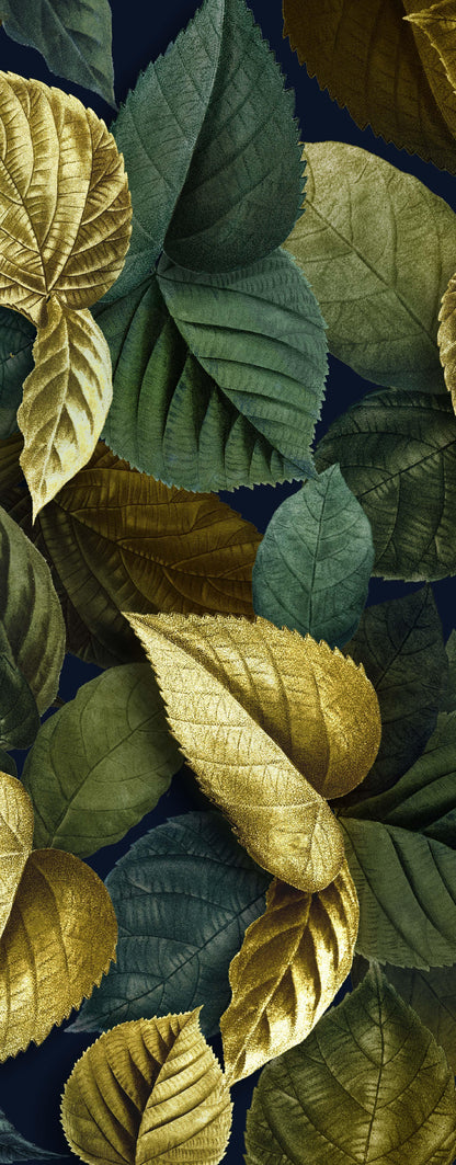 Leaves Glass Wall Art - LUXARTDECO